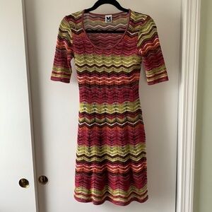 Missoni Chevron A Line Dress 36